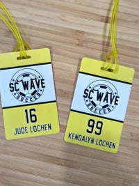 Soccer Team Sports Bag Tag