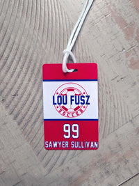 Soccer Team Sports Bag Tag