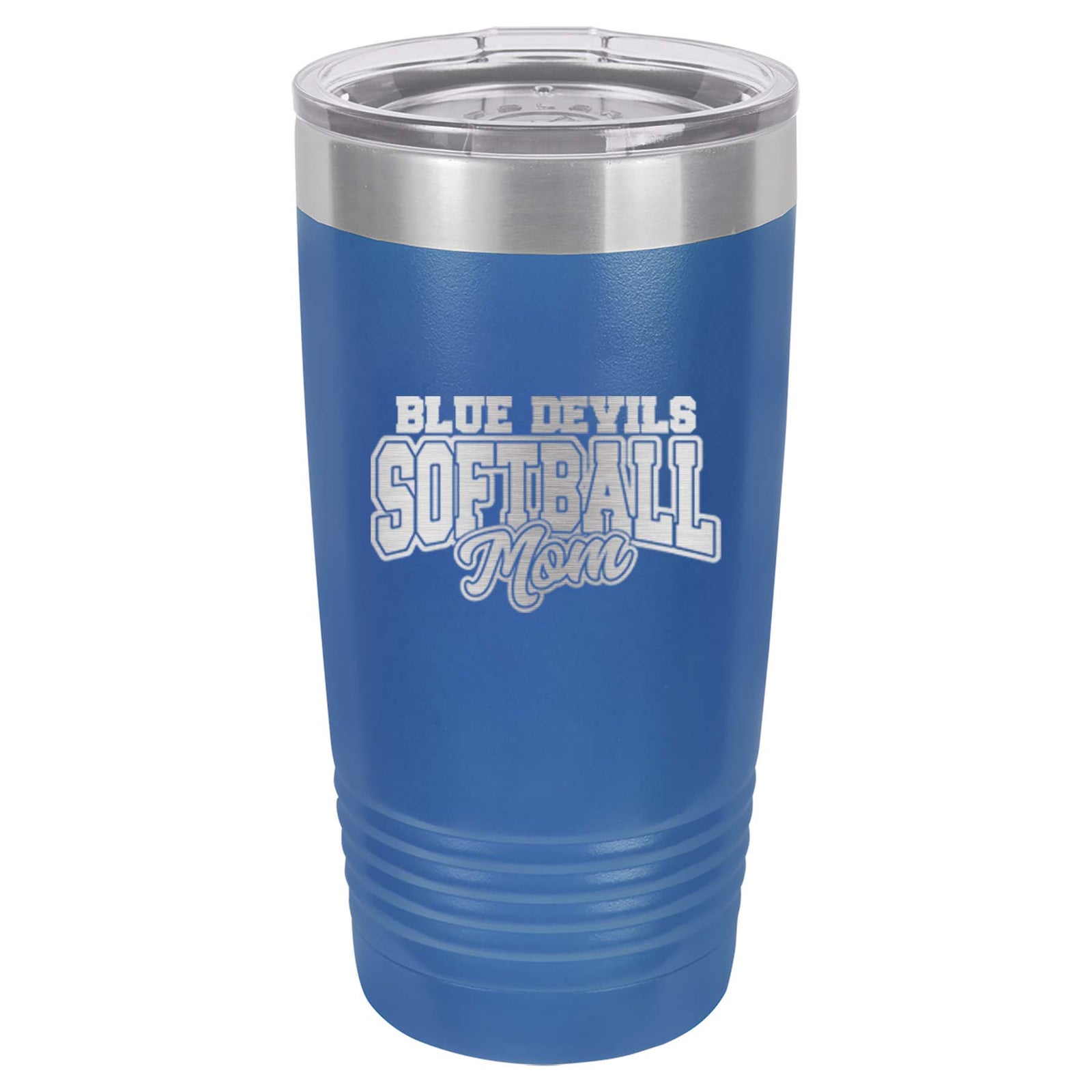 Softball School Mascot - Engraved Polar Camel Tumbler or Water Bottle