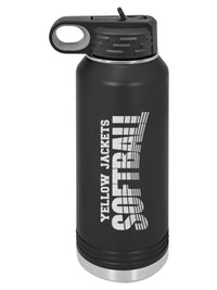 Softball School Mascot - Engraved Polar Camel Tumbler or Water Bottle