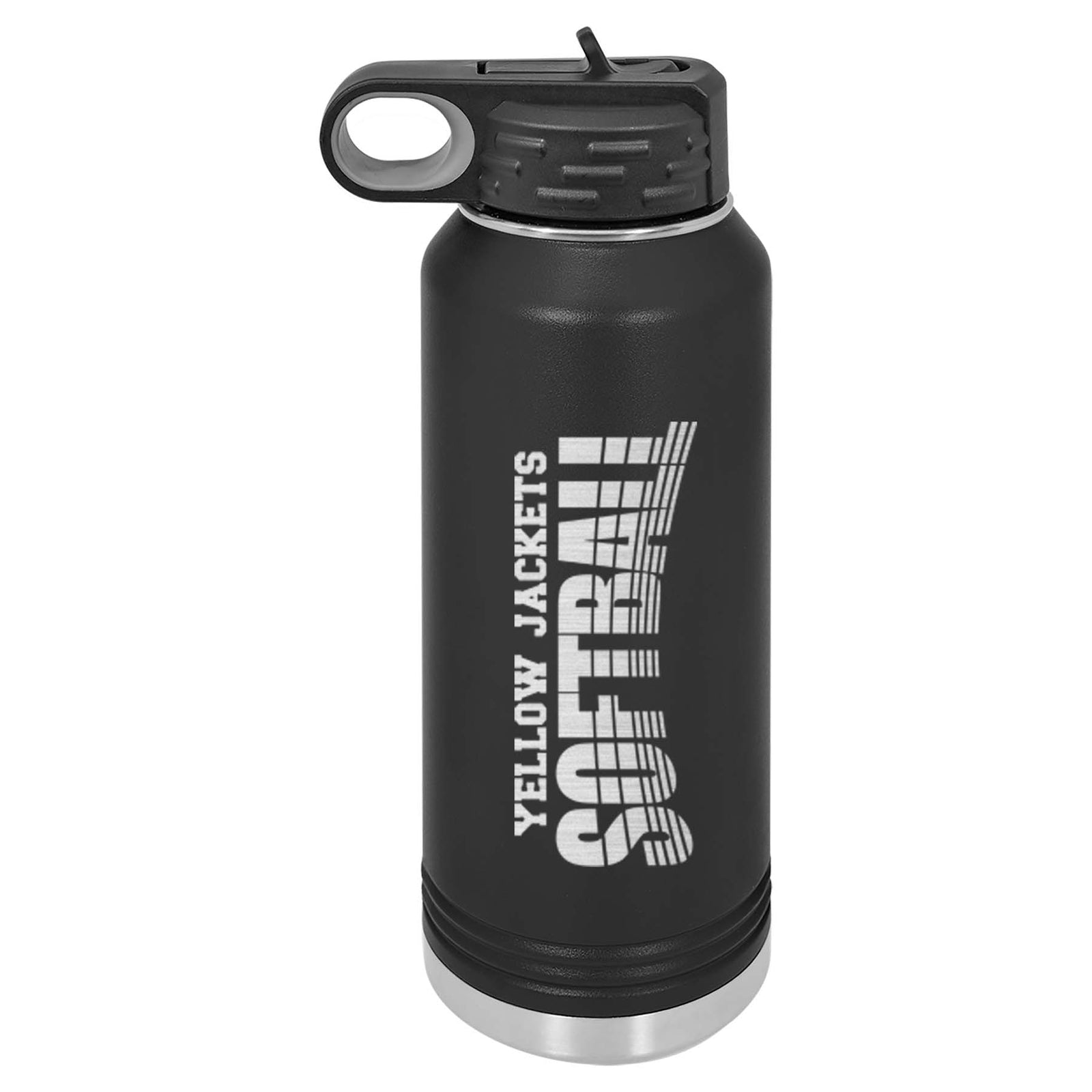 Softball School Mascot - Engraved Polar Camel Tumbler or Water Bottle