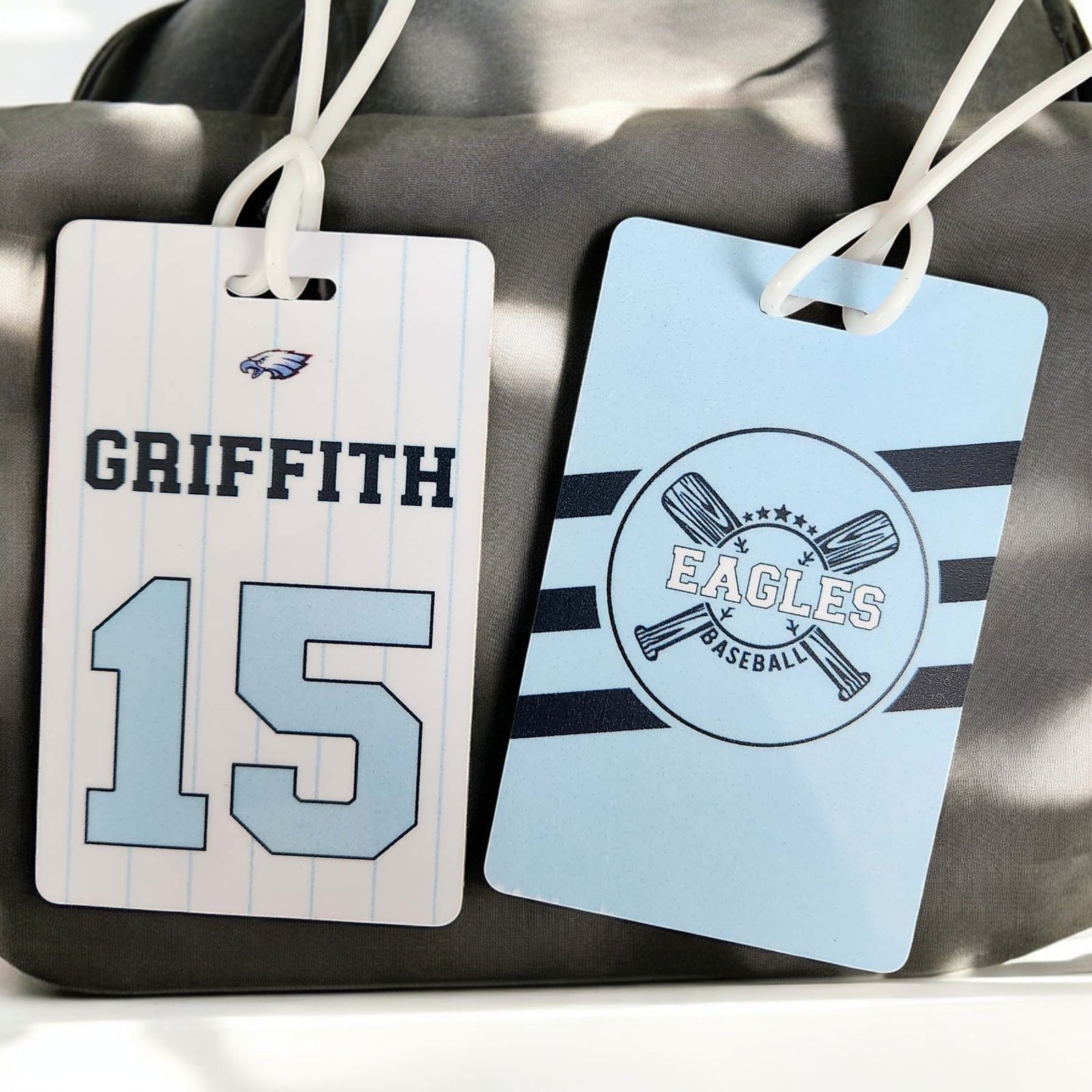 Baseball Team Bag Tags by Sunny Box