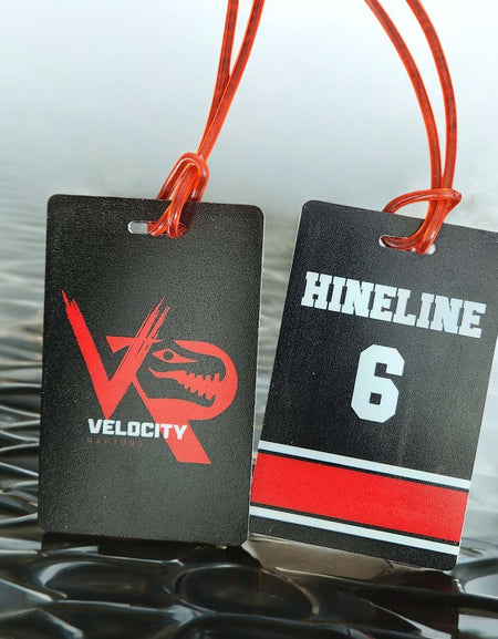 Custom Sports Team Bag Tag with Logo