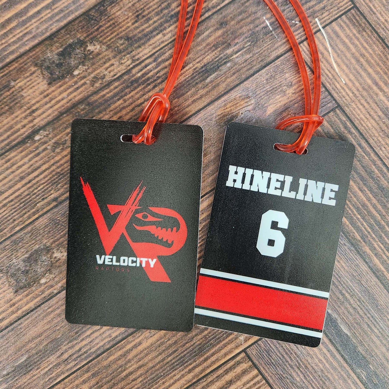 Custom Sports Team Bag Tag with Logo