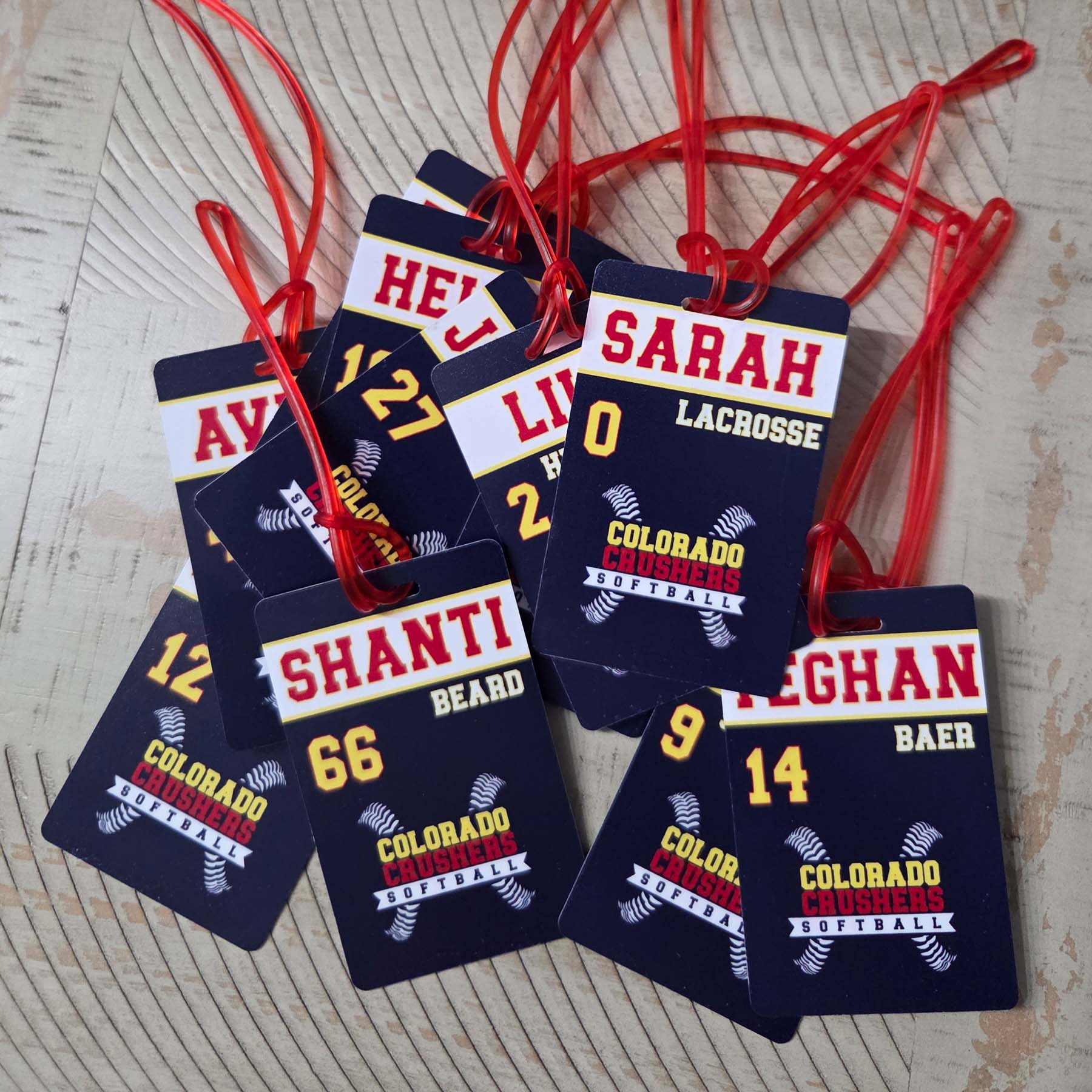 Sports Bag Tags