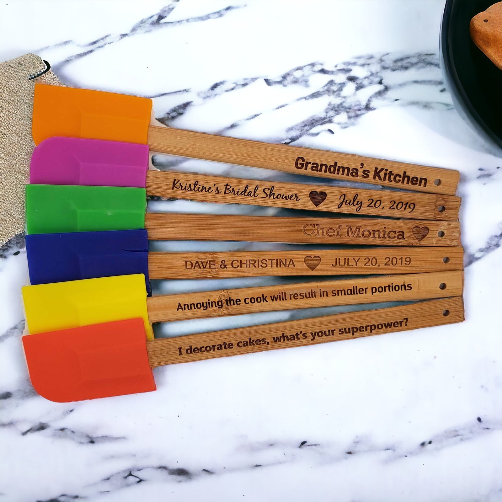 Personalized Engraved Spatula