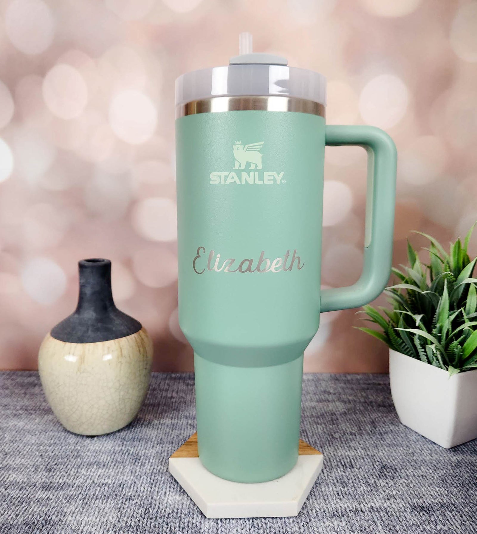 Personalized Engraved Stanley Tumbler