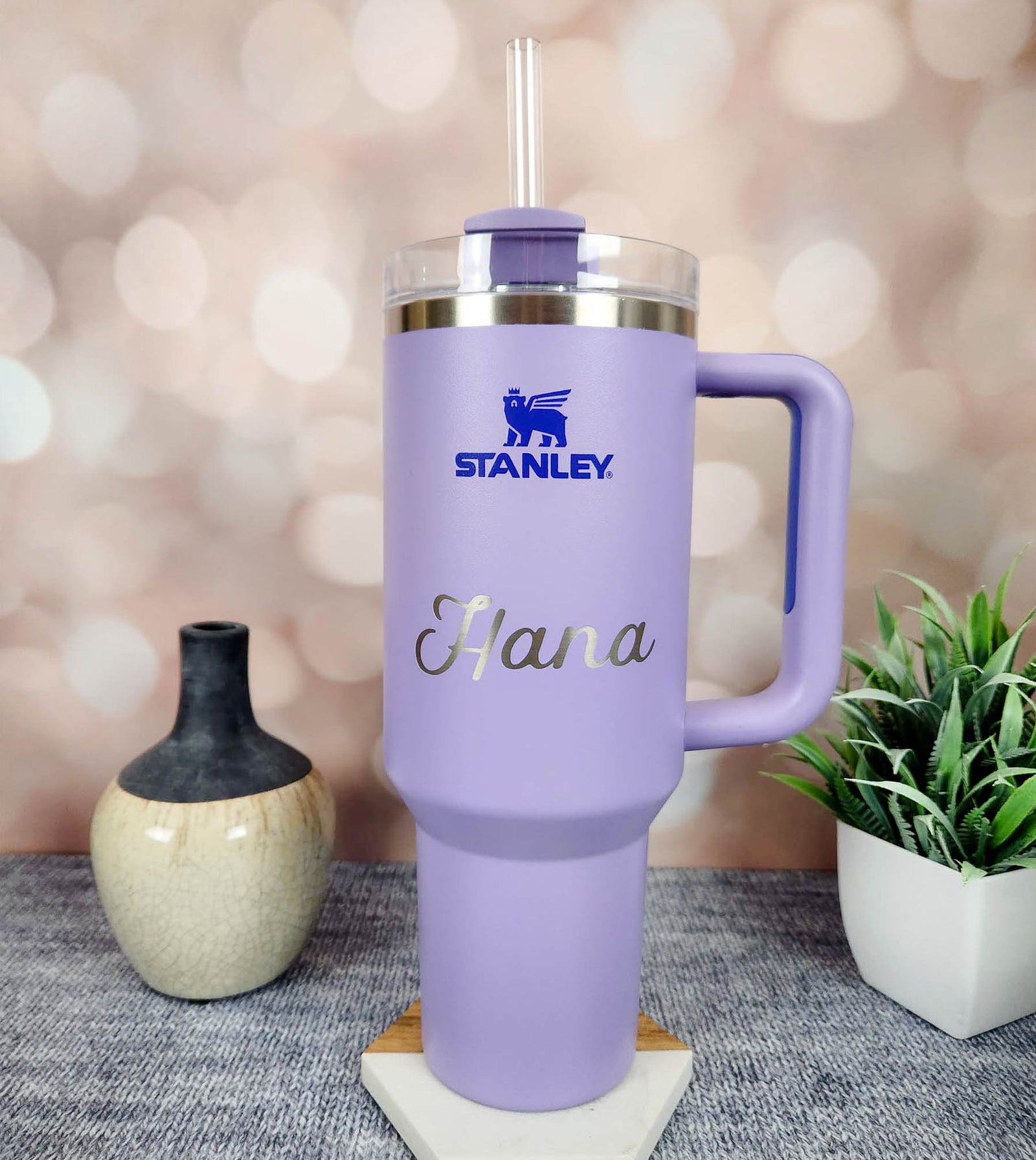 Personalized Engraved Stanley Tumbler