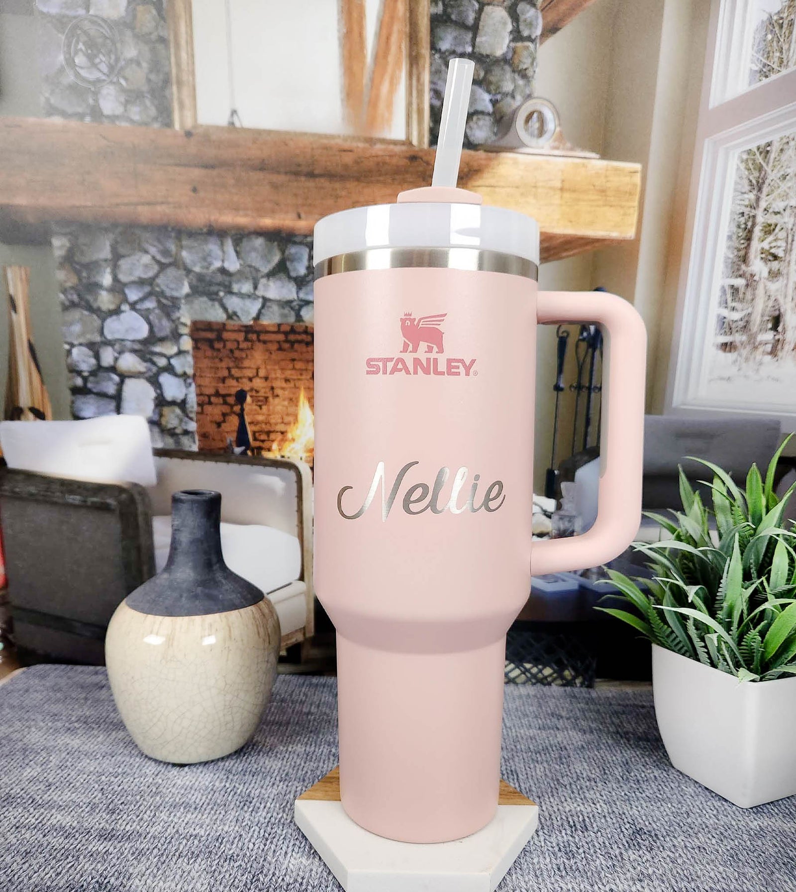 Personalized Engraved Stanley Tumbler