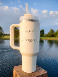 Personalized Engraved Stanley Tumbler