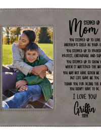 Stepped Up Mom - Personalized Stepmom Picture Frame by Sunny Box