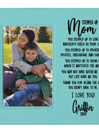 Stepped Up Mom - Personalized Stepmom Picture Frame by Sunny Box