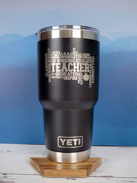 Teacher - Engraved YETI Tumbler