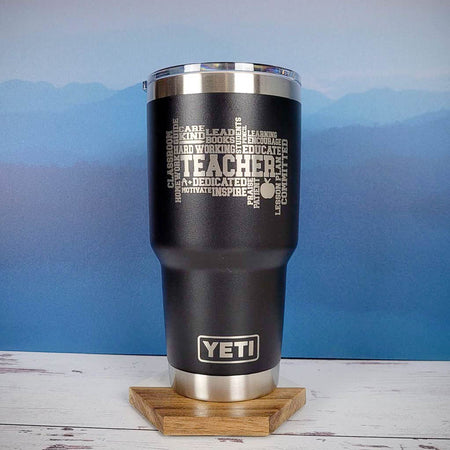 Best Teacher Ever - Custom Teacher Engraved YETI Tumbler – Sunny Box