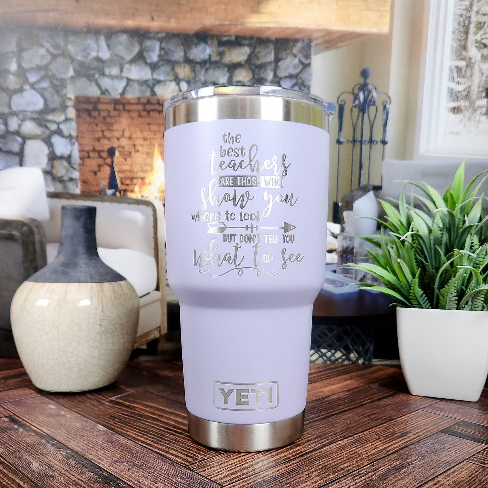 The Best Teachers - Engraved YETI Tumbler