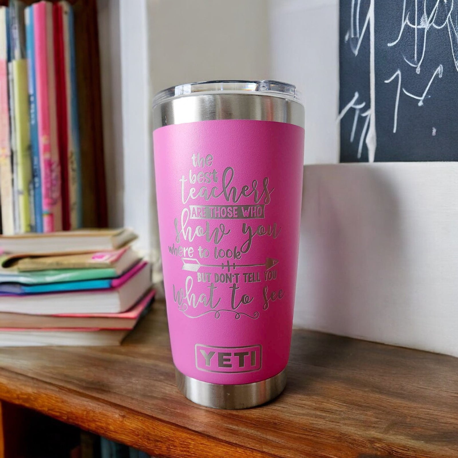 The Best Teachers - Engraved YETI Tumbler