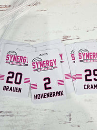 Volleyball Team Sports Bag Tag