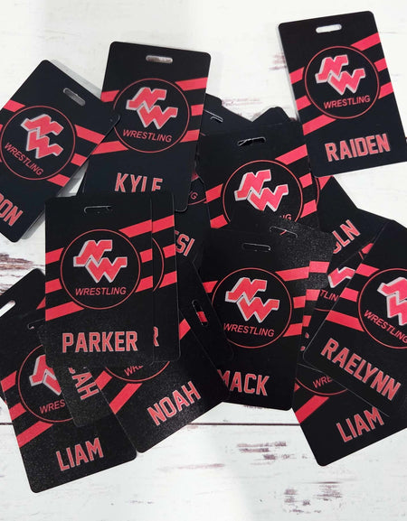 Team Logo Sports Bag Tag