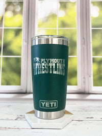 Wrestling School Mascot - Engraved YETI Tumbler