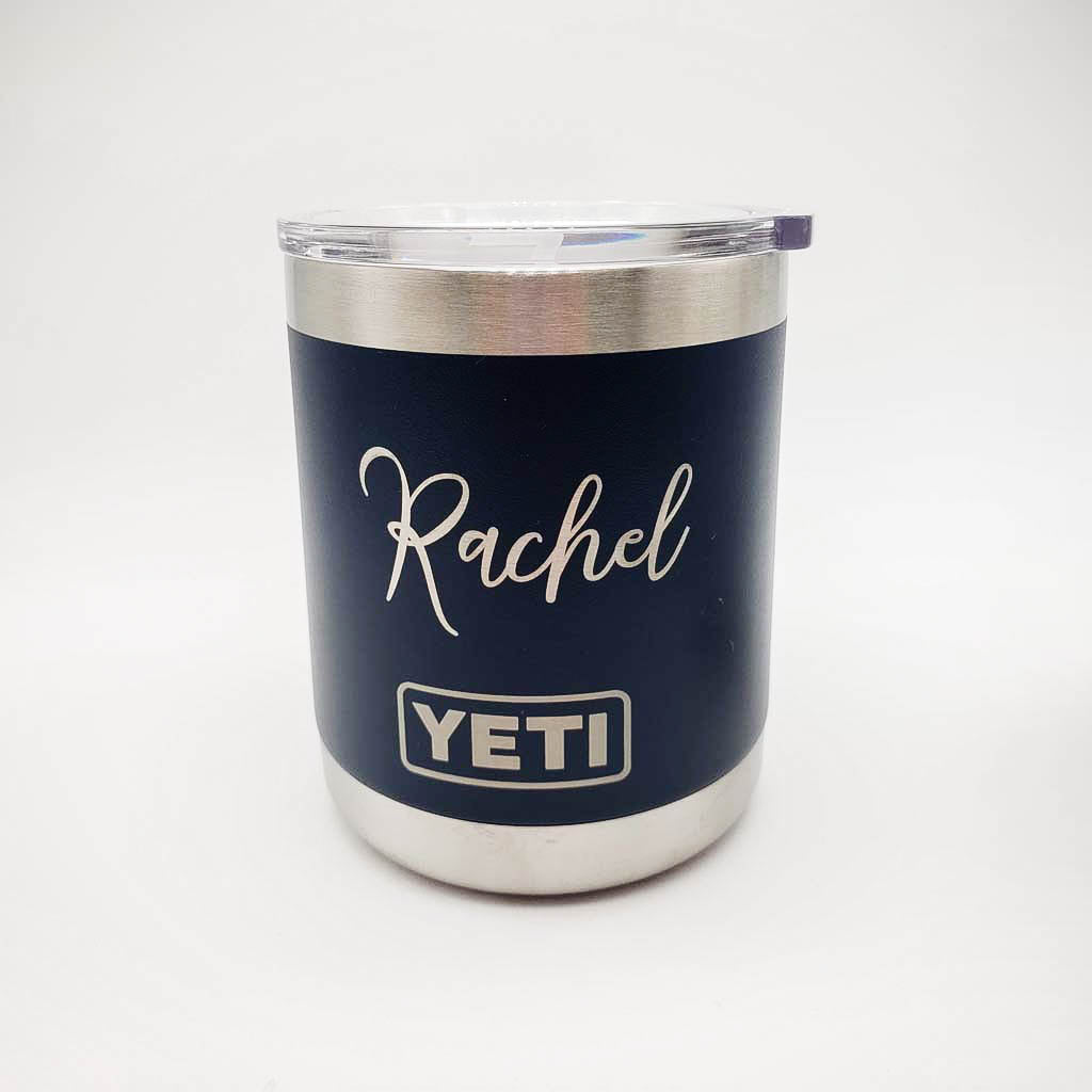 Monogram Engraved YETI Lowball Tumbler