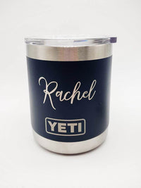 Monogram Engraved YETI Lowball Tumbler