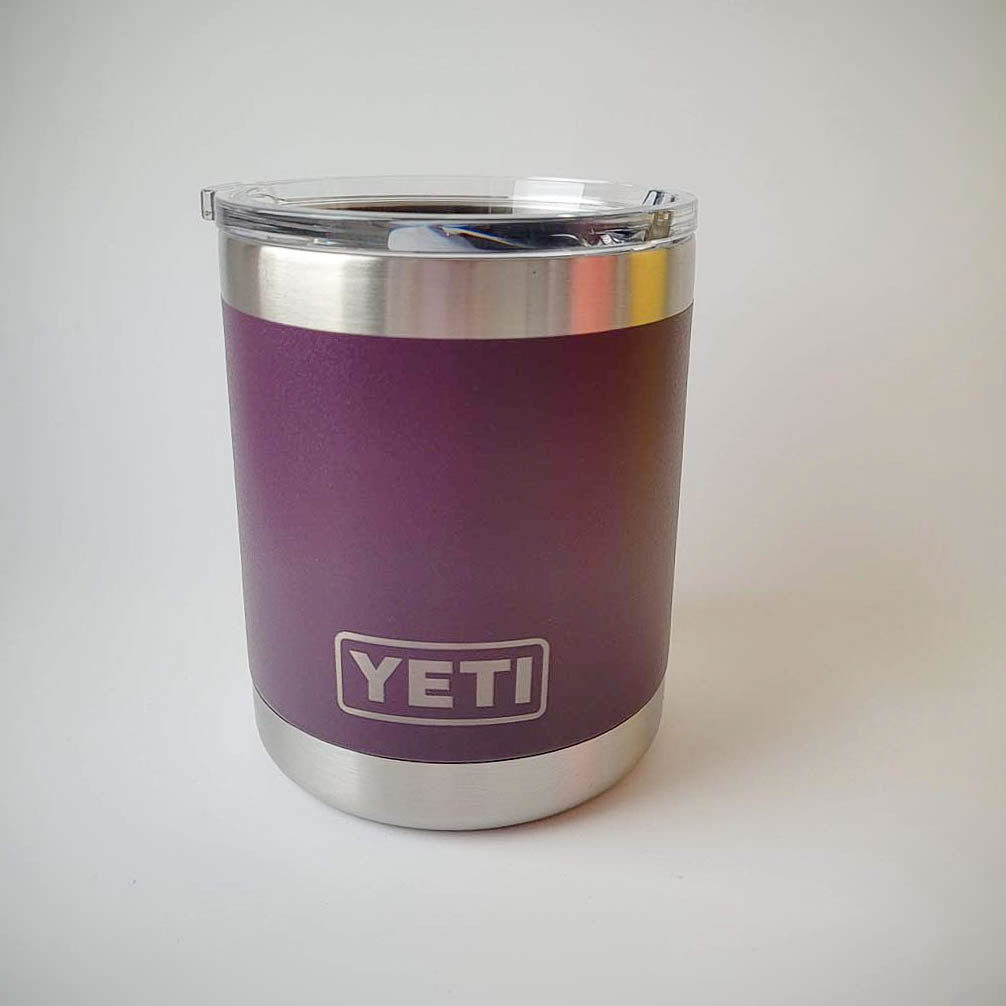 Monogram Engraved YETI Lowball Tumbler