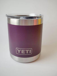 Monogram Engraved YETI Lowball Tumbler