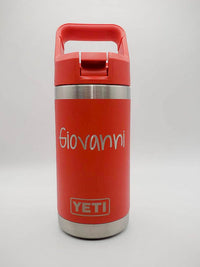 Personalized Engraved 12oz YETI Kids Water Bottle