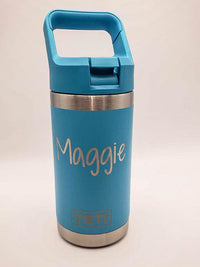 Personalized Engraved 12oz YETI Kids Water Bottle