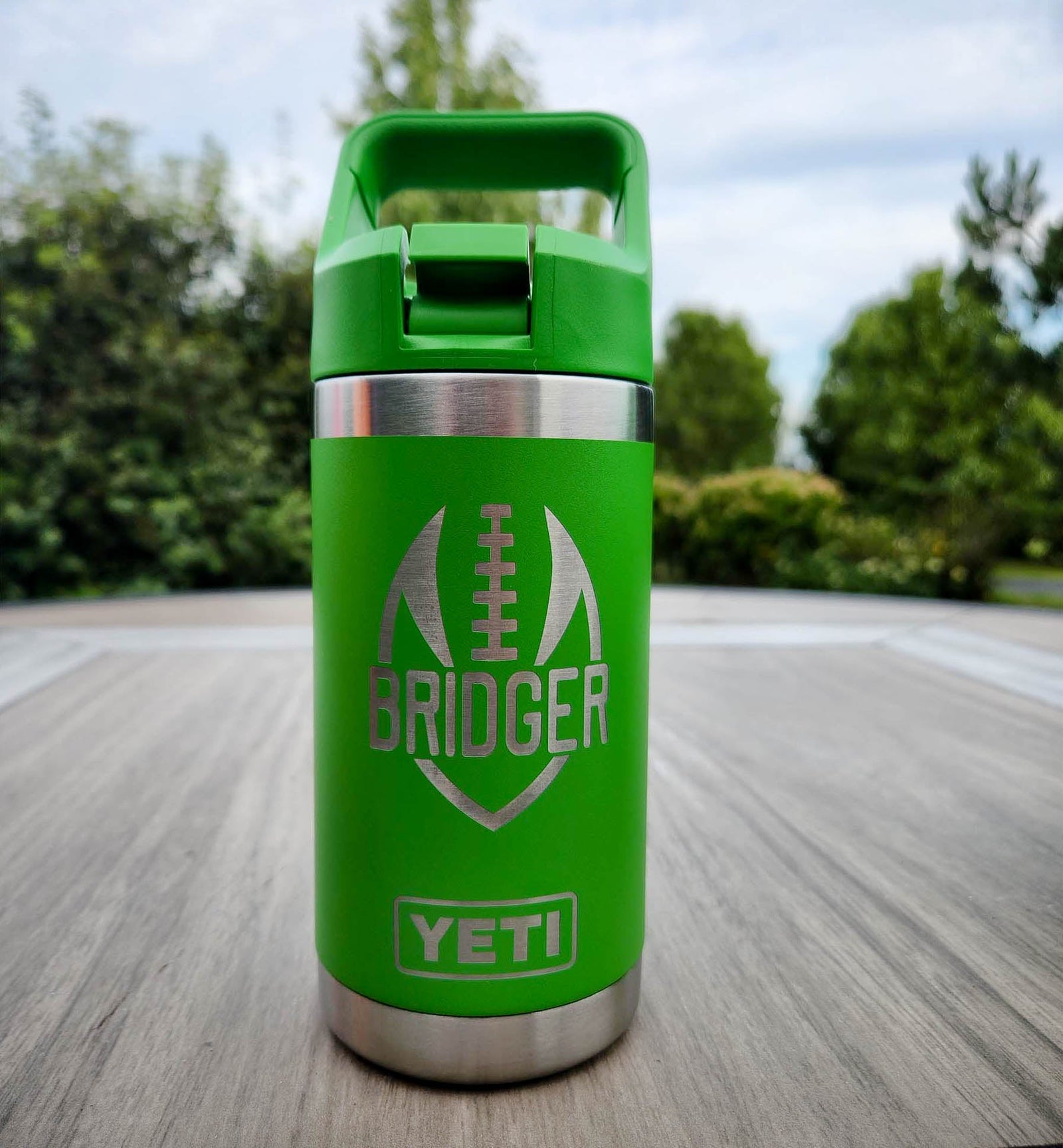 Personalized Engraved 12oz YETI Kids Water Bottle