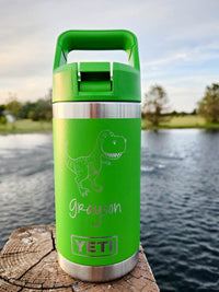 Personalized Engraved YETI 12oz Kids Water Bottle-2