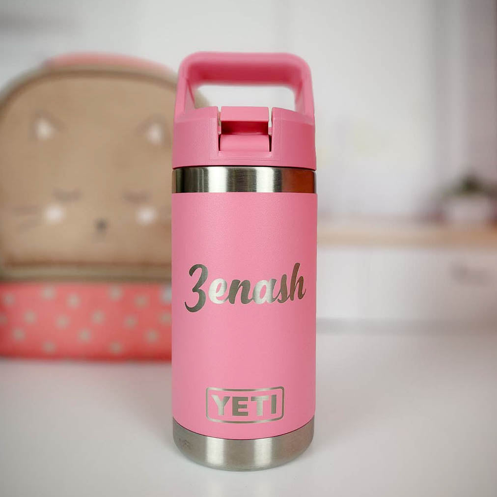 Personalized Engraved Kids YETI 12oz Water Bottle – Sunny Box