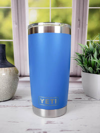 Cat Mom Engraved YETI Tumbler