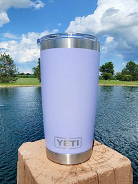 I Start Working When My Coffee Does - Engraved YETI Tumbler