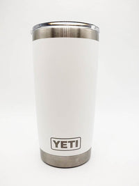 Romans 8:28 Scripture Engraved YETI Tumbler