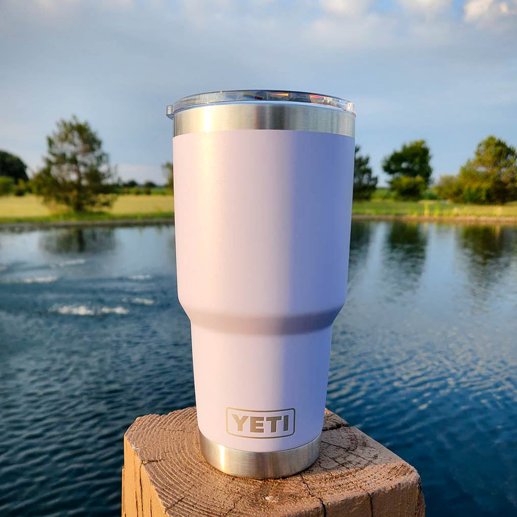 Laser engraved yeti tumbler 30oz and 20oz,(ohio state).