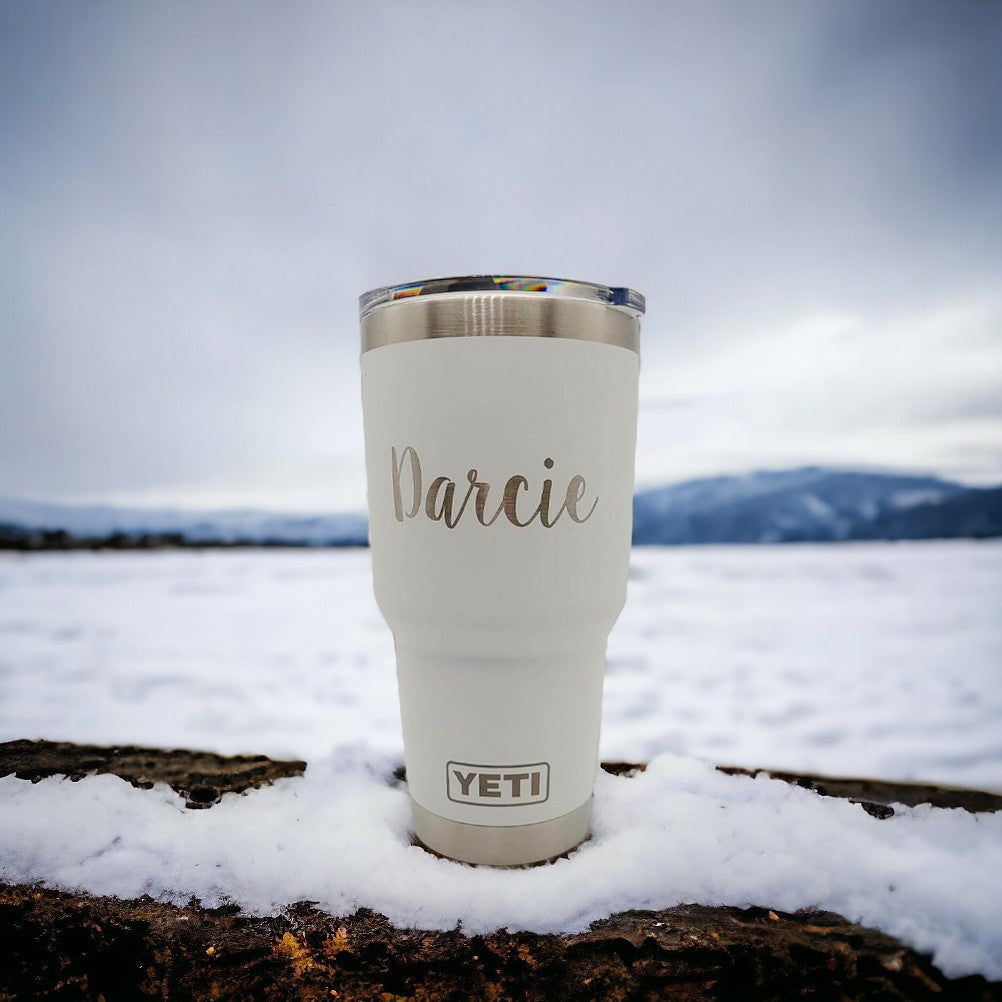 Personalized Engraved YETI Lowball Tumbler