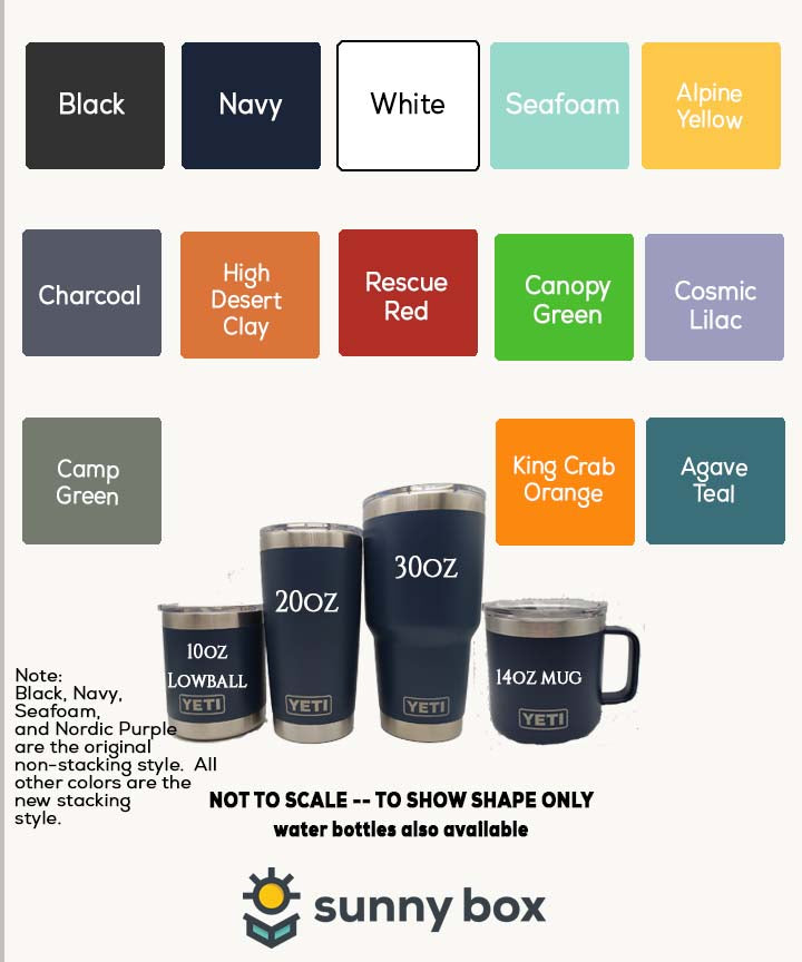 Personalized Engraved YETI Lowball Tumbler