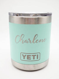 Monogram Engraved YETI Lowball Tumbler