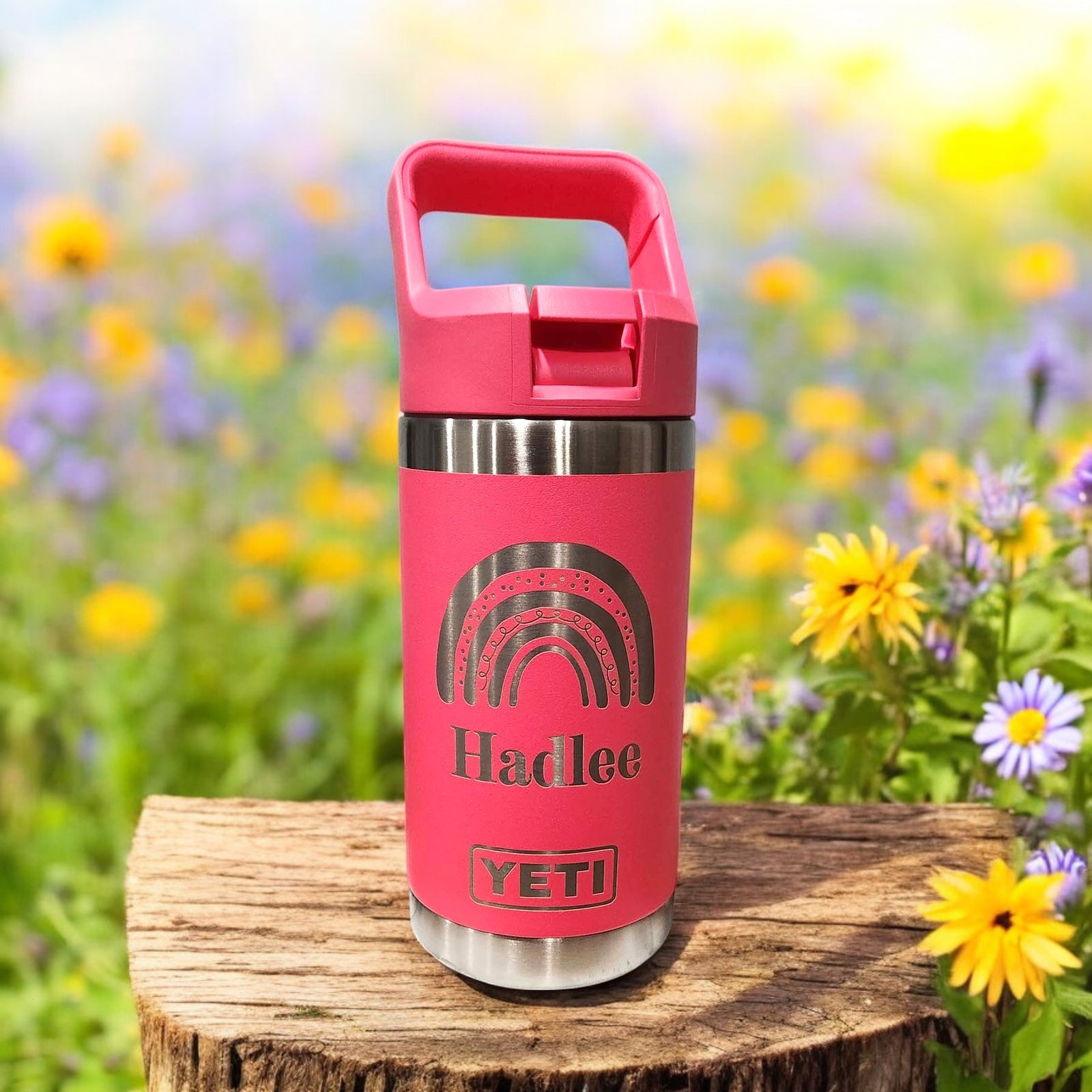 Personalized Engraved YETI 12oz Kids Water Bottle-2