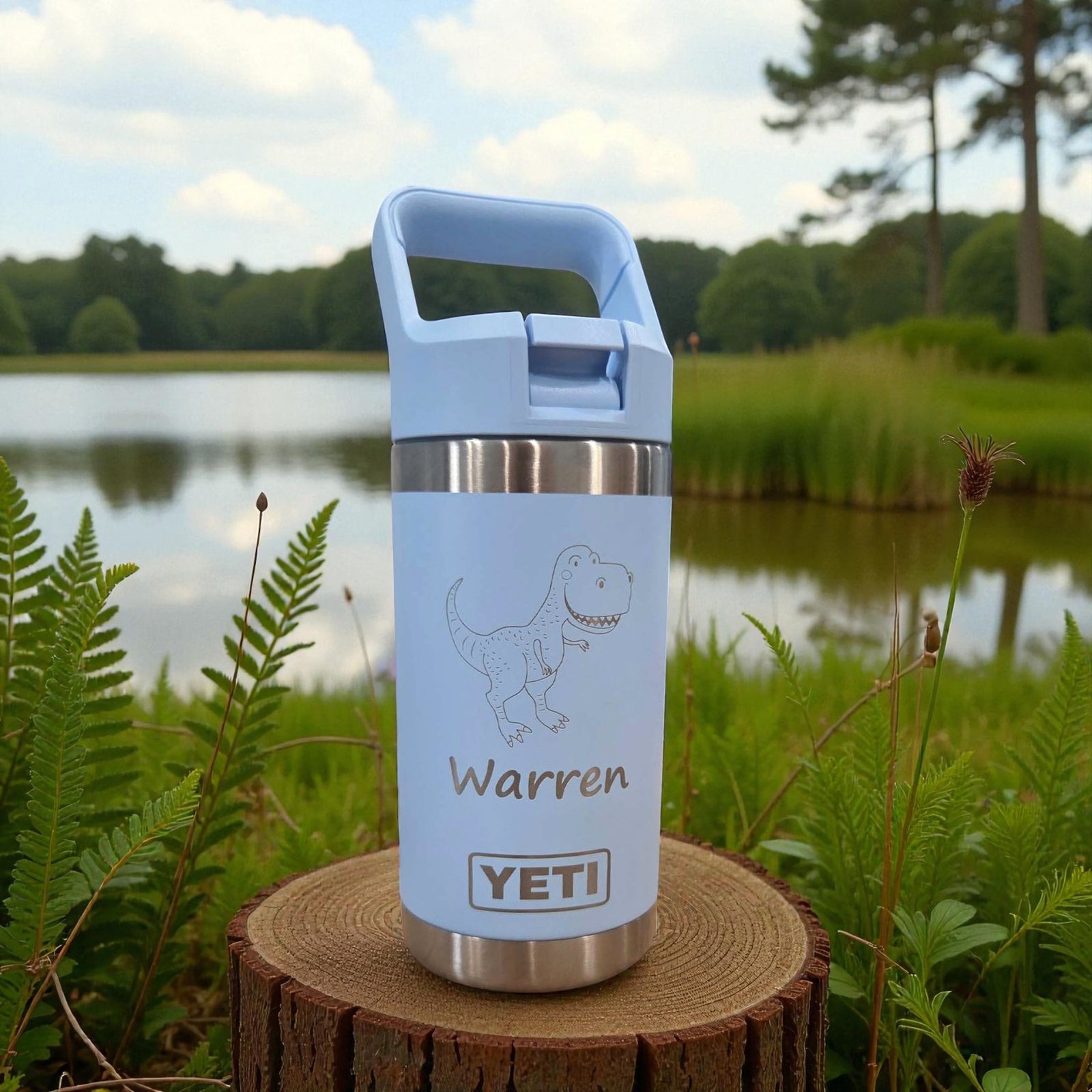 Personalized Engraved YETI 12oz Kids Water Bottle-2