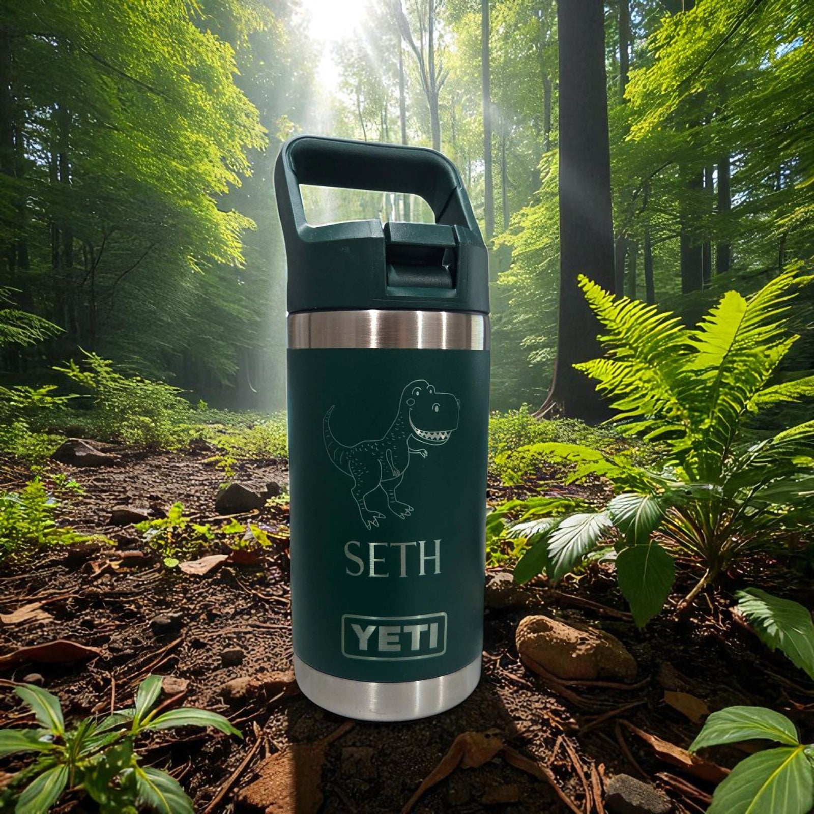 Personalized Engraved YETI 12oz Kids Water Bottle-2