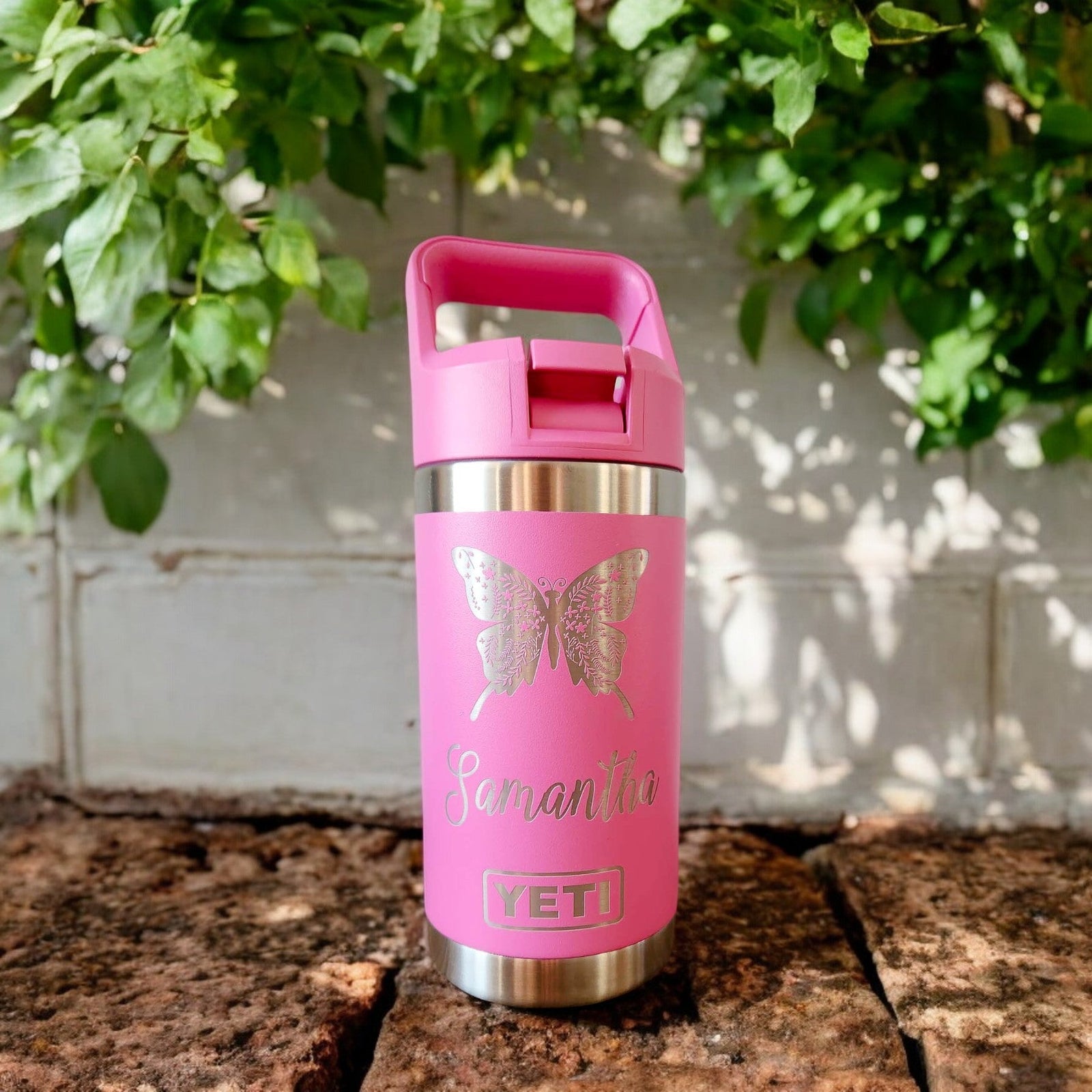 Personalized Engraved YETI 12oz Kids Water Bottle-2