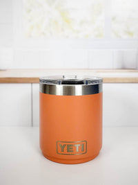 Monogram Engraved YETI Lowball Tumbler