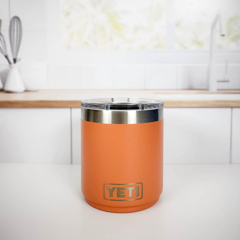 Monogram Engraved YETI Lowball Tumbler