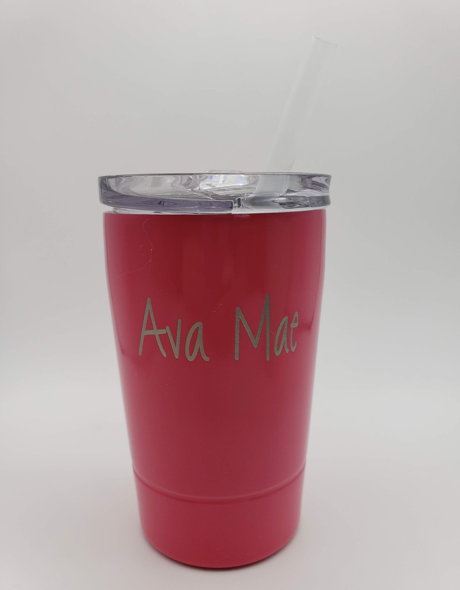 Personalized Kids Stainless Steel Tumbler with Lid and Straw – Sunny Box