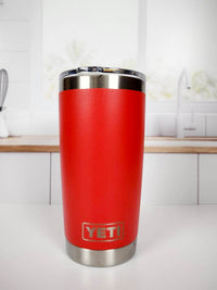 Mornings Like These Need a Little Bit of Coffee and a Whole Lot of Jesus - Engraved YETI Tumbler