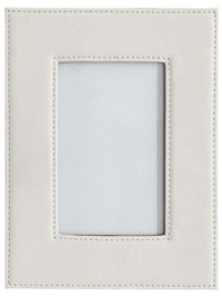 You Were My Favorite Hello and My Hardest Goodbye - Pet Memorial Leatherette Picture Frame