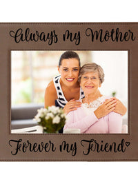 Always My Mother Leatherette Picture Frame