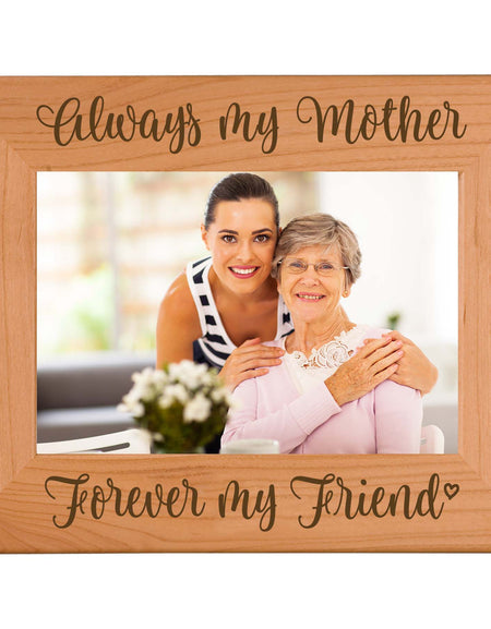Personalized Engraved Mother Wood Picture Frame - Sunny Box